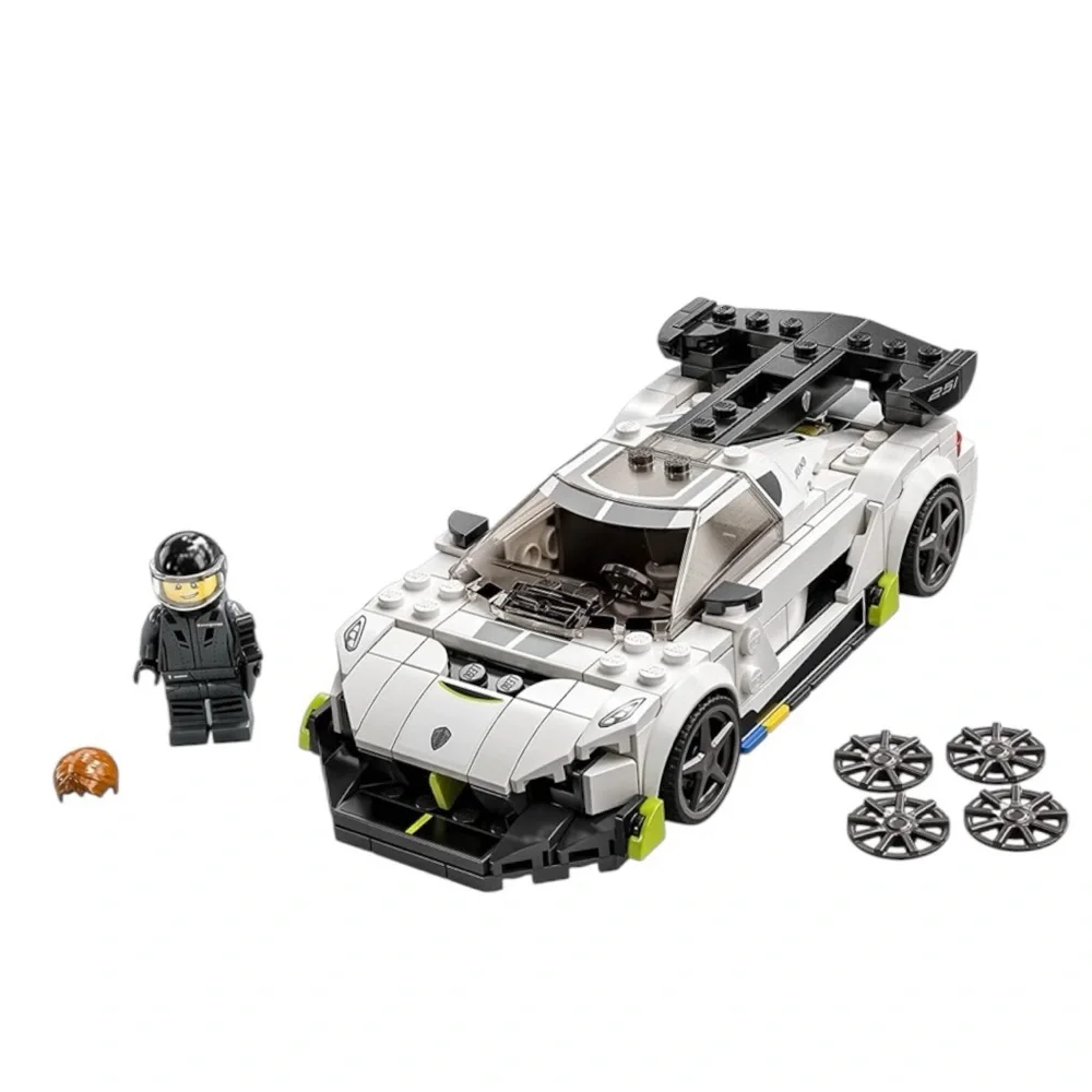 LEGO Speed Champions Koenigsegg Jesko 76900 Racing Sports Car Brick Toy NEW